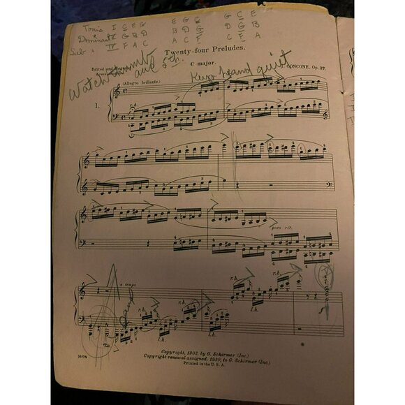 Schirmers Library Vol. 226 Concone Op. 37 Twenty-Four Brilliant Preludes Piano - Picture 4 of 7